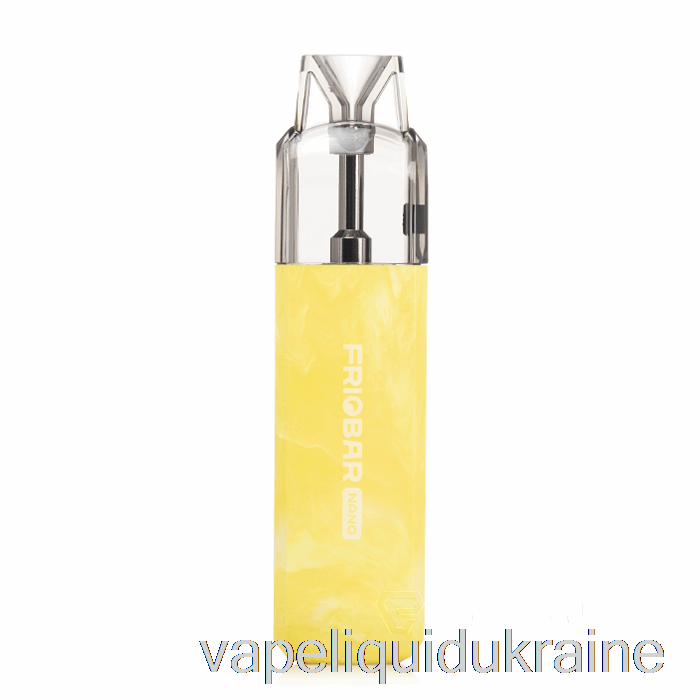 Vape Liquid Ukraine Freemax Friobar Nano Disposable Pod System Yellow